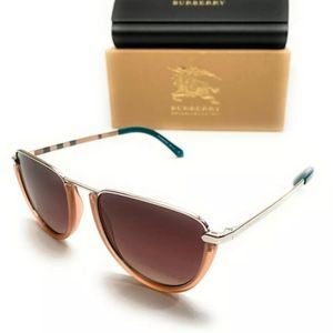 Burberry Women's Matte Brown Sunglasses!